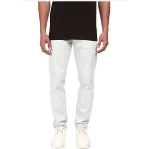 Marc by Marc Jacobs Low Rise Slim Tapered Jeans in Bleach Out‎ Indigo 29x34 $188